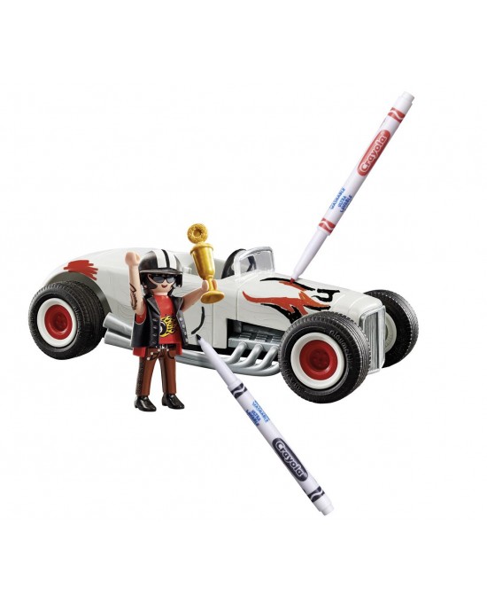 PLAYMOBIL Color: Vintage αυτοκίνητο με οδηγό PLAYMOBIL Color: Vintage αυτοκίνητο με οδηγό