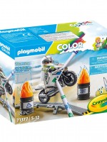 PLAYMOBIL Color: Μοτοσικλέτα με οδηγό PLAYMOBIL Color: Μοτοσικλέτα με οδηγό