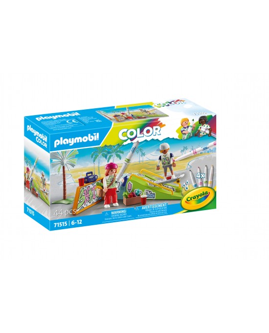 PLAYMOBIL Color: Πάρκο Skate ** PLAYMOBIL Color: Πάρκο Skate **
