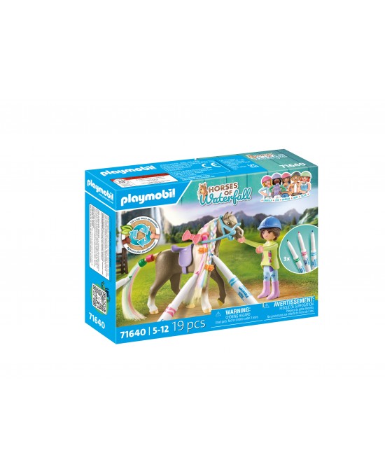 PLAYMOBIL Color: Κομμωτήριο αλόγου