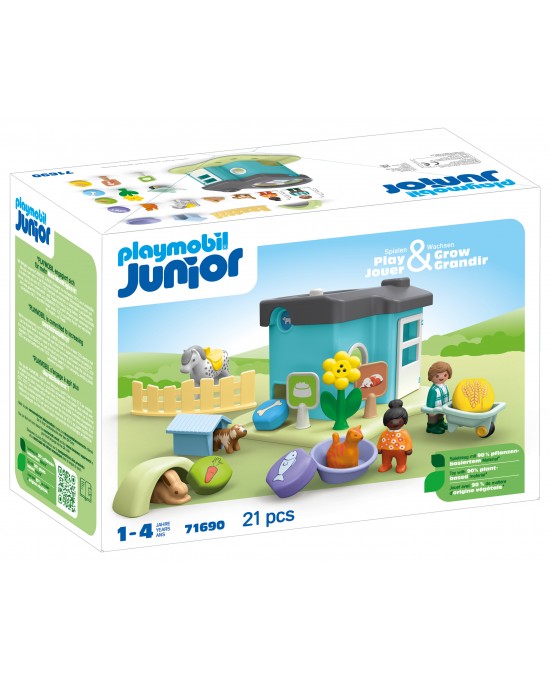 Junior: Ξενώνας μικρών ζώων  Junior: Ξενώνας μικρών ζώων