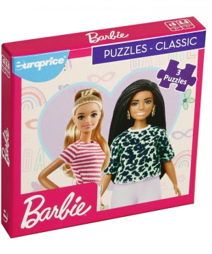 EUROPRICE MULTI PUZZLES BARBIE BB8469