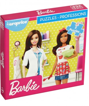 EUROPRICE MULTI PUZZLES BARBIE BB8469