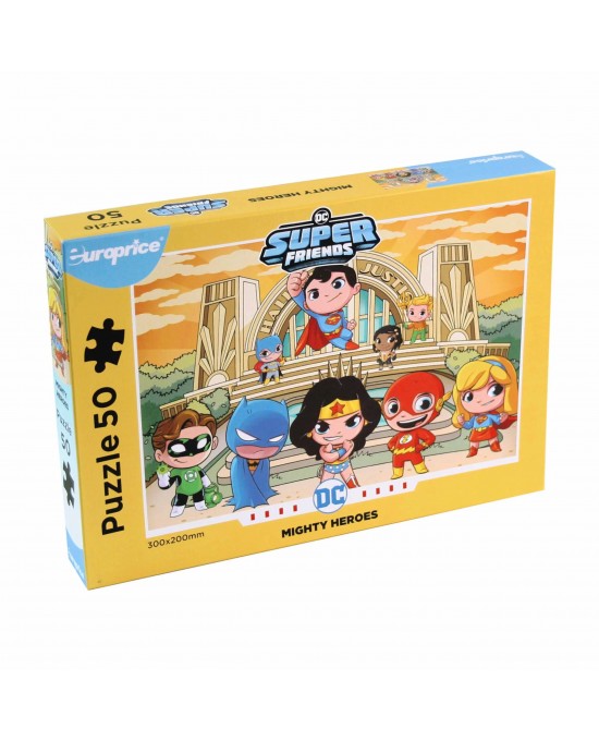 EUROPRICE PUZZLES DC SUPER FRIENDS 50TEM (LI-DC6129)