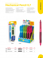 Carioca 40288 Μηχανικό Μολύβι 0.7mm + Ανταλακτικές Μύτες