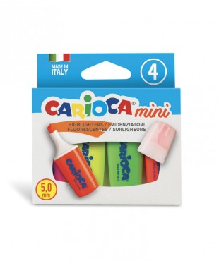 CARIOCA Miniligrht μαρκαδόροι υπογραμμίσεως