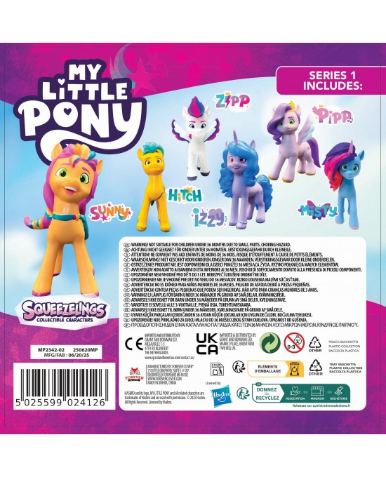 HASBRO MY LITTLE PONY SQUEEZELINGS MP2342-02